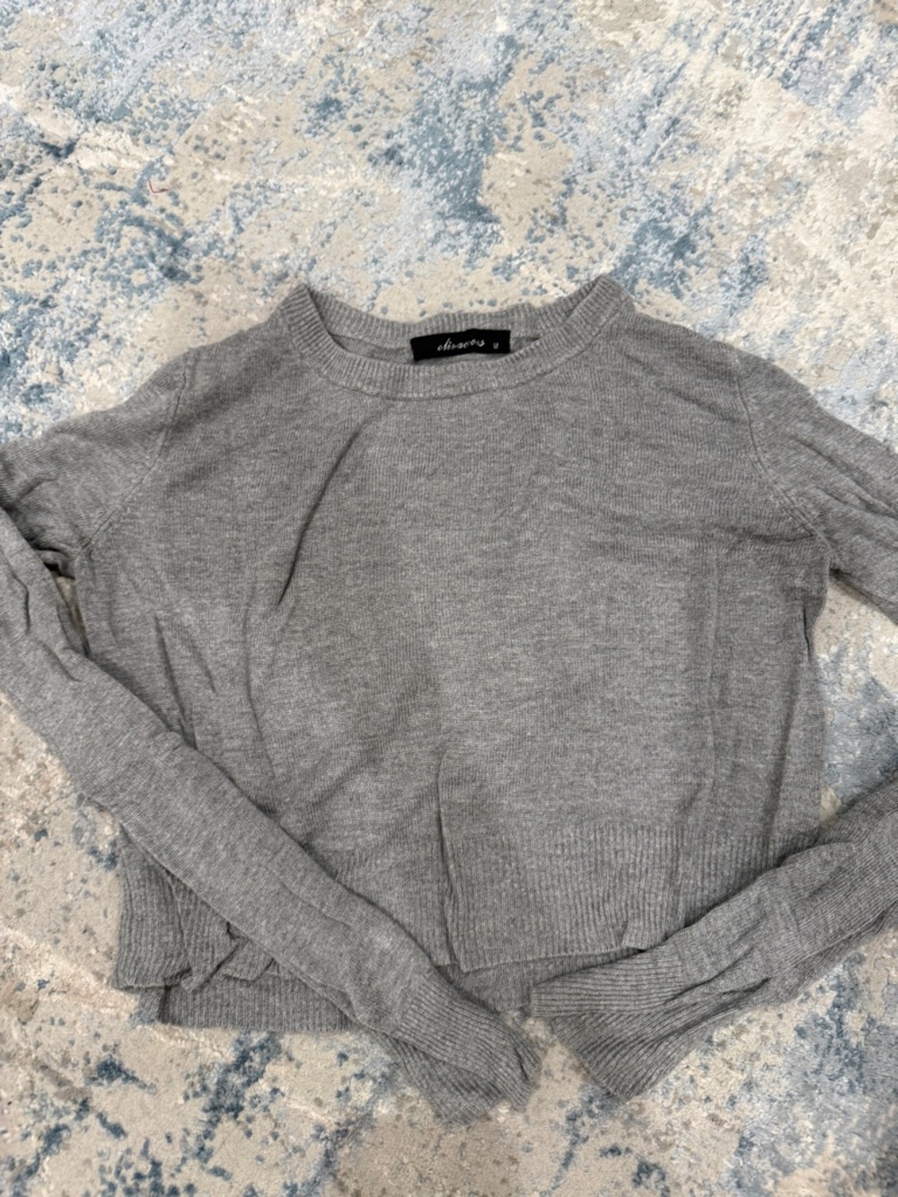 Grey Crewneck Sweater